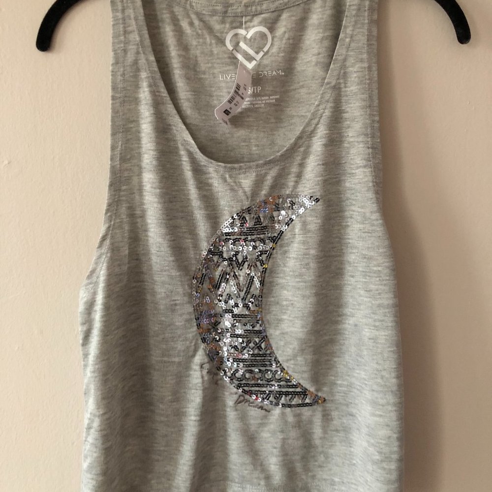 Aeropostale LiveLoveDream Gray tank-top